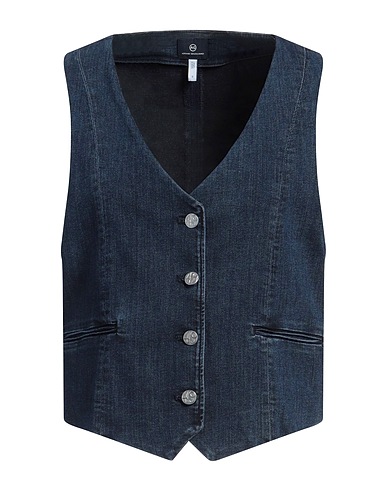 AG JEANS Denim jacket Blue 70% Cotton, 18% PES, 12% Acrylic
