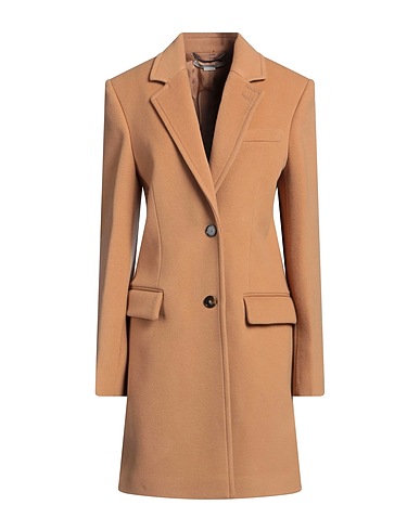 STELLA McCARTNEY Coat Camel 100% Wool