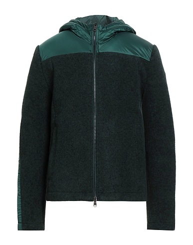 COLMAR Jacket Dark green 60% Polyester, 25% Acrylic, 12% Virgin Wool, 3% Elastane, Polyamide