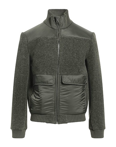 COLMAR ブルゾン ダークグリーン ポリエステル 60% / アクリル 25% / バージンウール 12% / ポリウレタン 3%