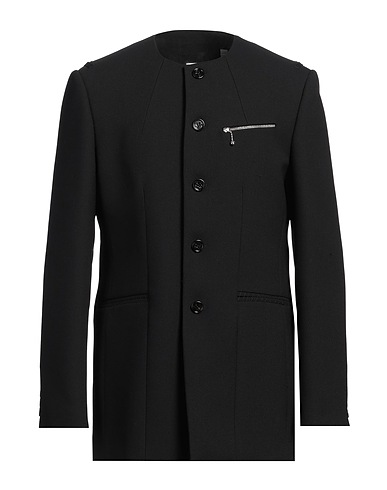 BURBERRY Coat Black 100% Virgin Wool