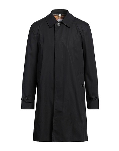 BURBERRY Full-length jacket Black 100% Cotton