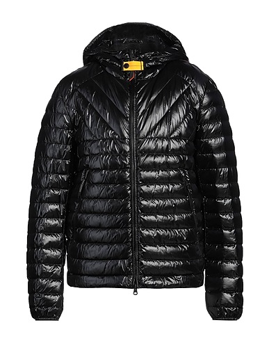 PARAJUMPERS Пуховик Чёрный 100% Полиамид, Полиэстер