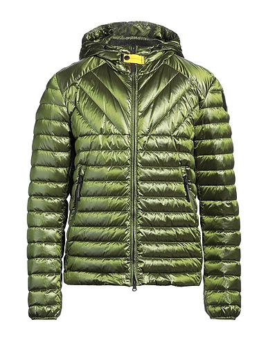 PARAJUMPERS Shell  jacket Military green 100% Polyamide