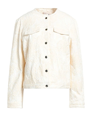 SEMICOUTURE Denim jacket White 100% Cotton