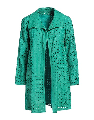 PEARLS Soprabito Verde smeraldo Pelle