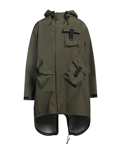 MONCLER x SALEHE BEMBURY Full-length jacket Dark green 100% Polyester