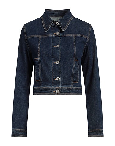SHAFT Denim jacket Blue 99% Cotton, 1% Elastane