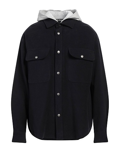 PALM ANGELS Patterned shirt Black 100% Cotton