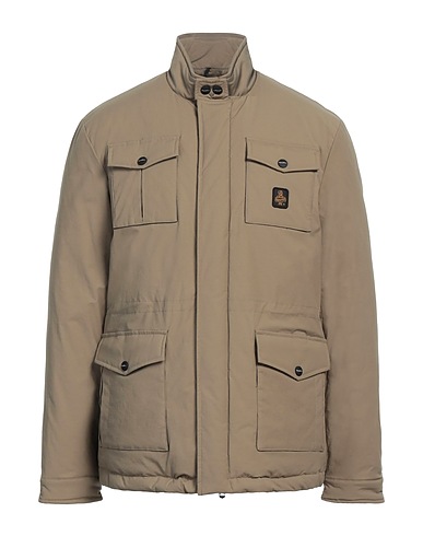 REFRIGIWEAR Jacket Khaki 58% Cotton, 39% Polyamide, 3% Elastane