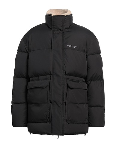 ARMANI EXCHANGE Shell jacket Black 100% Polyester