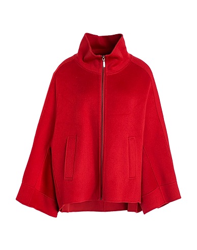 ALPHA STUDIO Coat Brick red 100% Wool