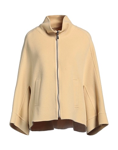 ALPHA STUDIO Coat Beige 100% Wool