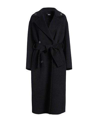 ALPHA STUDIO Coat Midnight blue 100% Wool