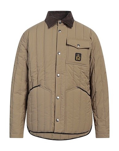 REFRIGIWEAR Shell jacket Khaki 100% Polyester, Cotton, Polyamide