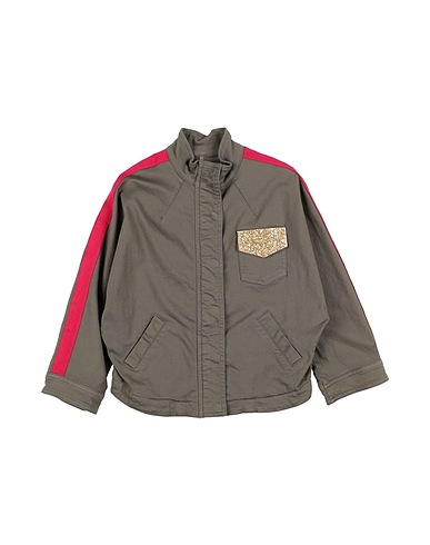 TWINSET Jacket Military green 97% Cotton, 3% Elastane