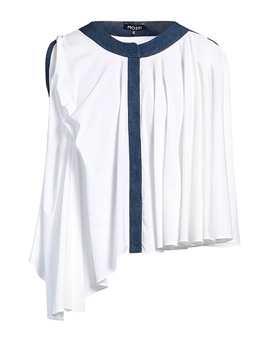 MOSSI Hemden und Blusen mit Muster 61% Baumwolle, 34% Polyester, 5% Elastan