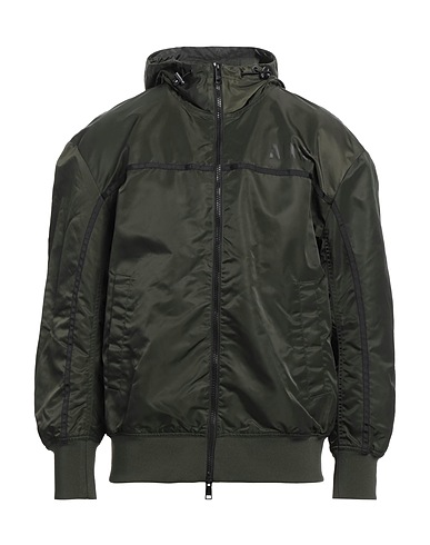 ARMANI EXCHANGE Jacket Military green 100% Polyamide, Elastane