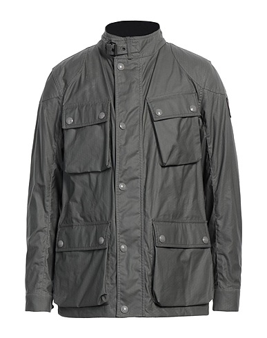 BELSTAFF Куртка Свинцово-серый 100% Хлопок