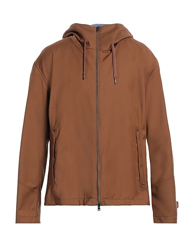 HERNO Jacket Camel 100% Virgin Wool, Polyester