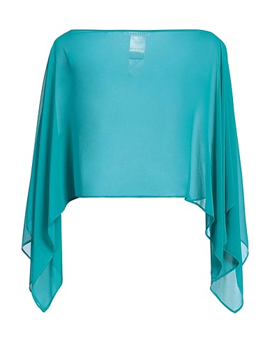 CARACTÈRE Cape Smaragdgrün 100% Polyester
