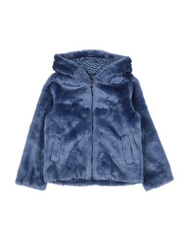 GUESS Kunstpelz Taubenblau 100% Polyester