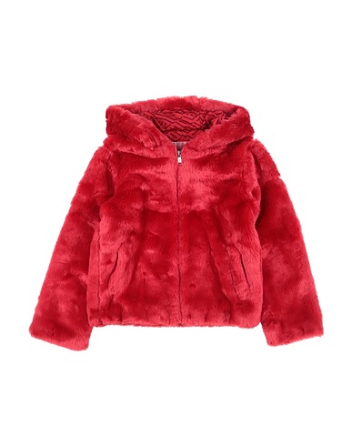 GUESS Teddy Coat Red 100% Polyester