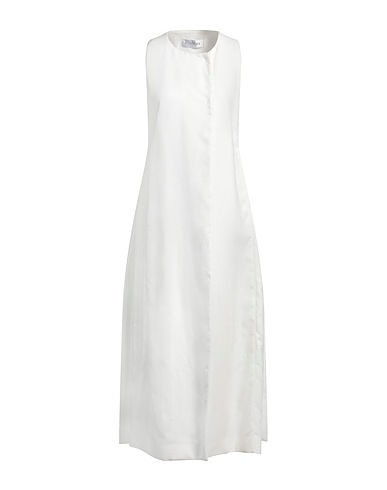 MAX MARA Soprabito Bianco 100% Lino