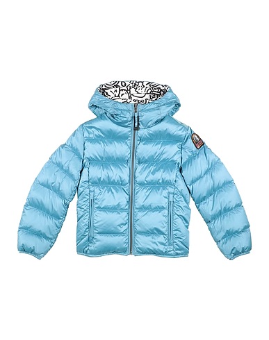 PARAJUMPERS Piumino Celeste 60% Poliestere, 40% Poliammide