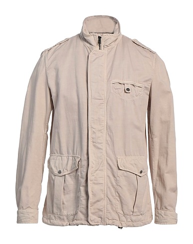 HERNO Jacket Beige 73% Cotton, 27% Linen