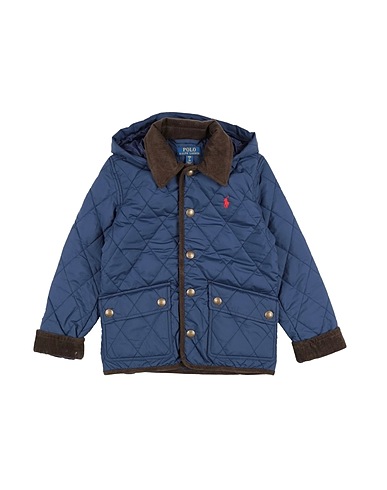 POLO RALPH LAUREN ブルゾン ネイビー リサイクルポリエステル 100%