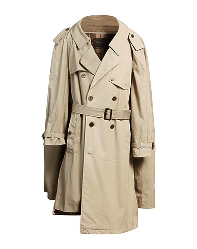 BALENCIAGA Full-length jacket Beige 100% Cotton