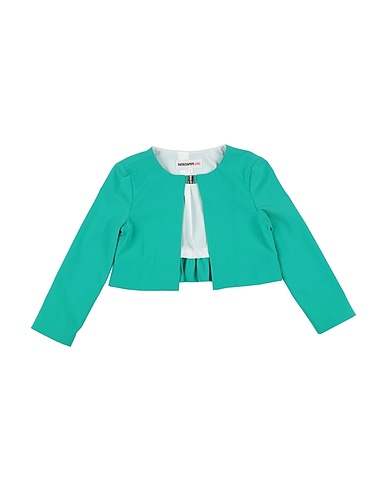 PATRIZIA PEPE Jacket GIRL Green 89% Polyester, 11% Elastane