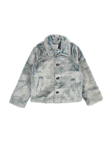 GUESS Kunstpelz Taubenblau 100% Polyester