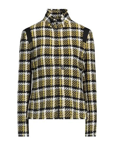 AKRIS Jacket Yellow 52% Cotton, 24% Polyester, 22% Polyacrylic, 2% Viscose, Virgin Wool