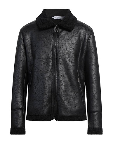 STILOSOPHY Teddy Coat Nero 100% Poliestere
