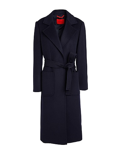 MAX&Co. Cappotto RUNAWAY
 Blu notte 100% Lana