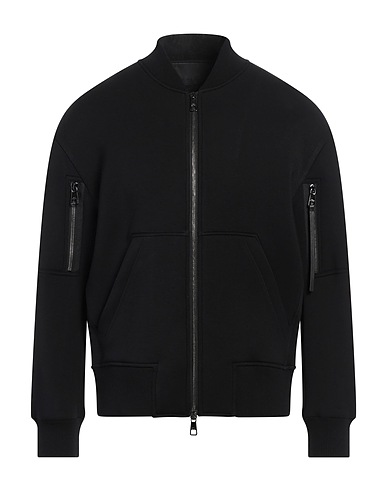 NEIL BARRETT Bomber Black 76% Viscose, 15% Nylon, 9% Elastane