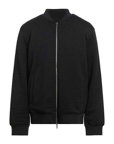 ARMANI EXCHANGE Bomber Nero 98% Poliestere, 2% Elastan, Viscosa, Elastomultiestere, Poliammide