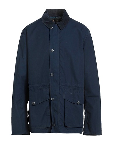 BARBOUR Jacket Navy blue 100% Cotton