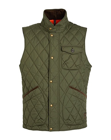 POLO RALPH LAUREN Gilet The Beaton Quilted Utility Vest
 Military green 100% Recycled polyester