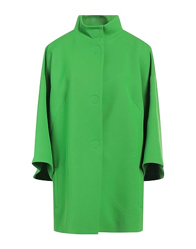 AKRIS Coat Green 100% Virgin Wool