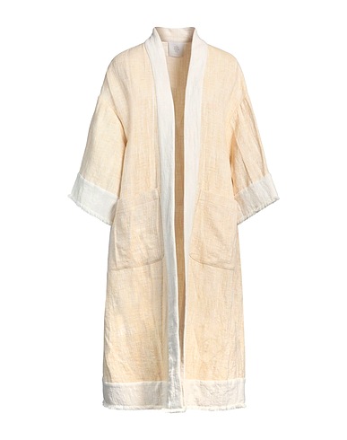 ELEVENTY Full-length jacket Beige 60% Cotton, 40% Linen
