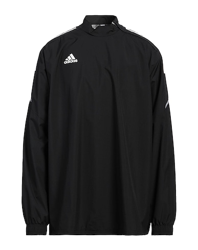 ADIDAS Jacket Black 100% Recycled polyester, Thermoplastic polyurethane