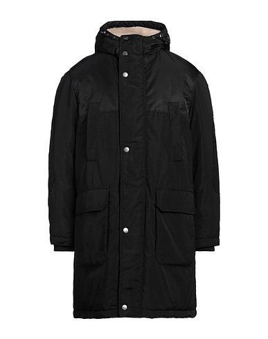 ARMANI EXCHANGE Coat Black 100% Polyester, Polyamide