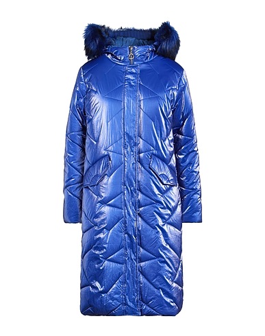 LIU •JO Shell jacket Blue 100% Polyamide, Acrylic, Polyester