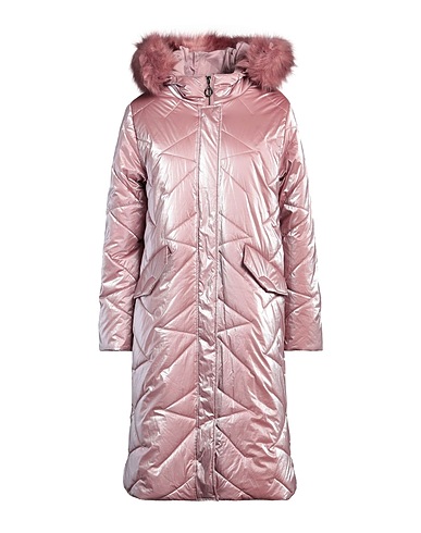 LIU •JO Shell  jacket Pink 100% Polyamide, Acrylic, Polyester