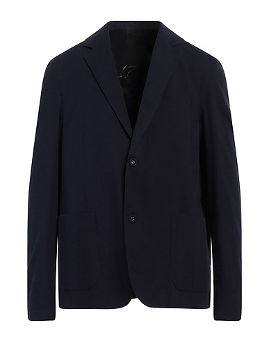 OFFICINE GÉNÉRALE Blazer Midnight blue 100% Cotton