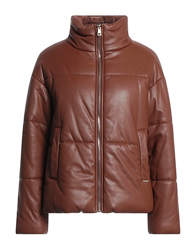 LIU •JO Steppjacke Braun 100% Polyester, Polyurethan