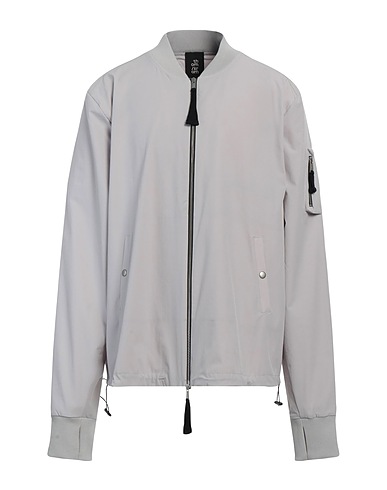 THOM KROM Giubbotto Grigio chiaro 88% Nylon, 12% Elastan